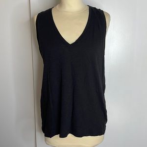 COPY - Madewell Black Tank Top Sleeveless Size Large
